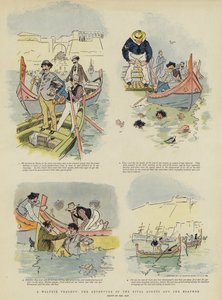 马耳他悲剧，对手特工和船员的冒险（chromolitho）